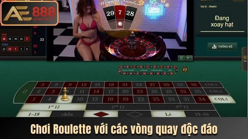 Chơi Roulette với các vòng quay độc đáo